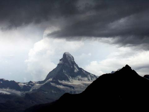 Matterhorn von der Domhütte