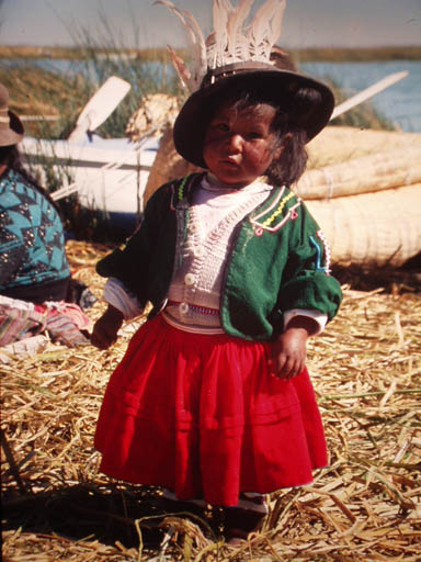 Uro-Mädchen, Titikakasee