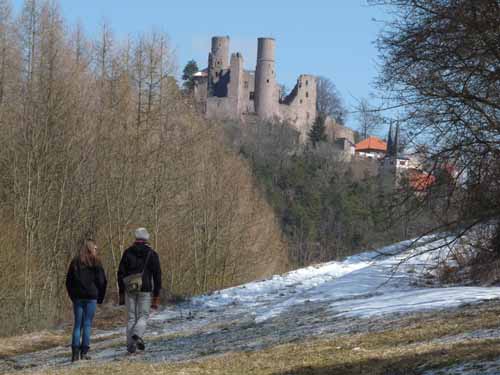 Burg Hanstein, Werra-Burgen-Steig
