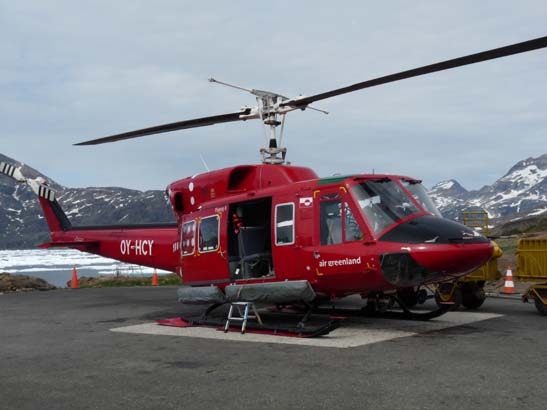 Helikopter Grönland