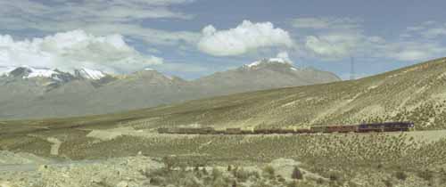 Zug, Altiplano, Peru