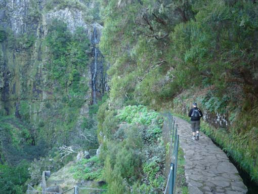 Risco-Wasserfall, Rabacal, Madeira