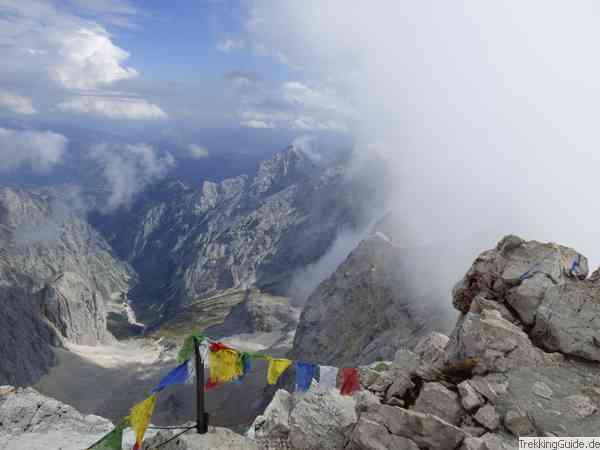 Wetterumschwung in den Alpen: Zugspitze