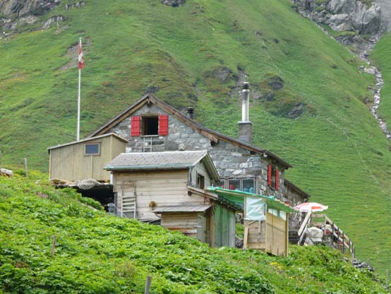 Rotstockhütte, Berner Oberland, Schweiz