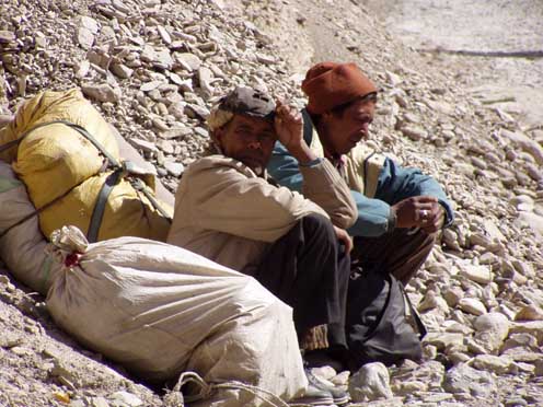 Menschen in Ladakh